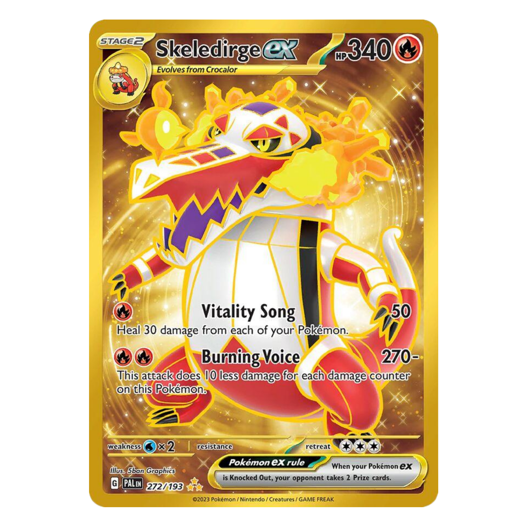 Skeledirge ex (PAL 272)